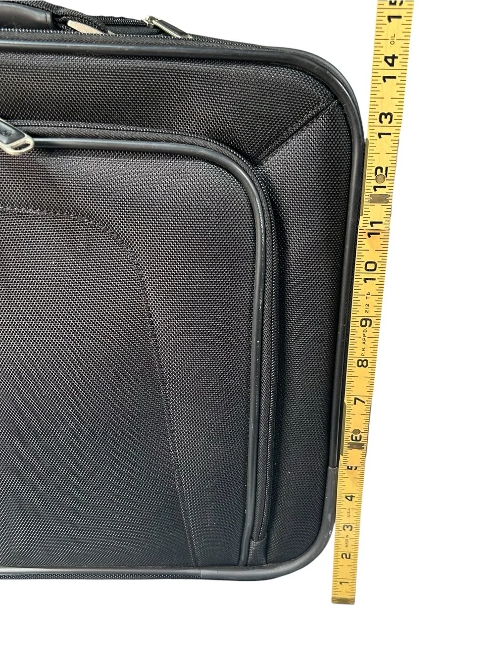 Samsonite Rolling Laptop Case Wheeled Business Travel Carry-On Briefcase Black